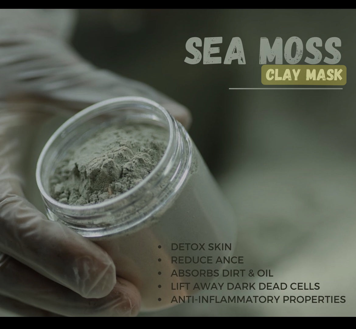 Sea Moss Clay Mask kit
