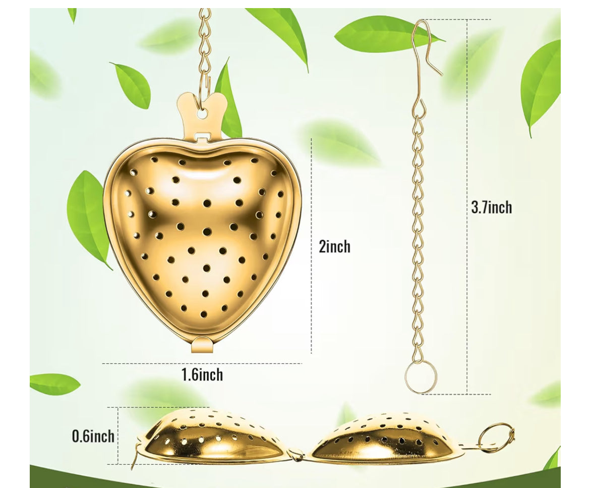 Heart Shape Tea Strainer