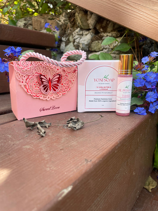 Yoni Soap & Oil Perfume Roller pack